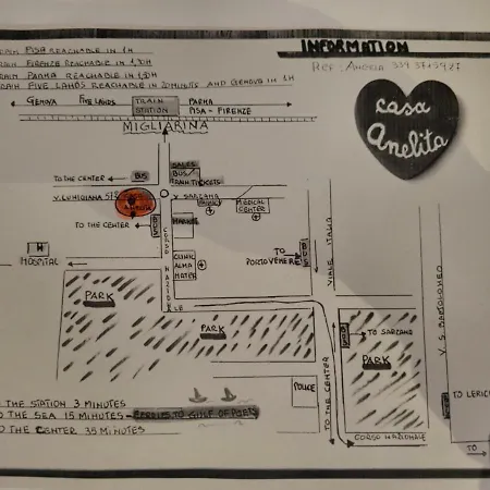 Апартаменты Casa Anelita Специя